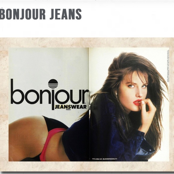 RARE* EUC VINTAGE BONJOUR JEANS - Picture 14 of 15